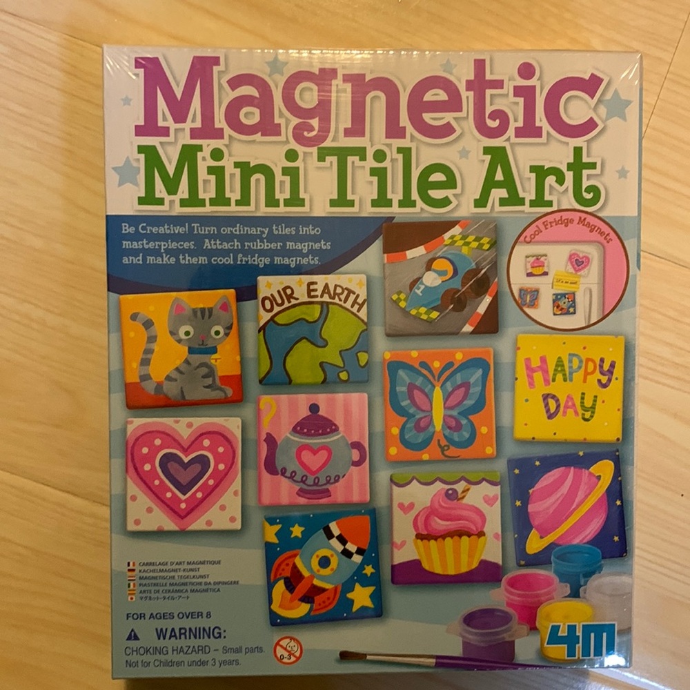Magnetic Mini Tile Art Kit